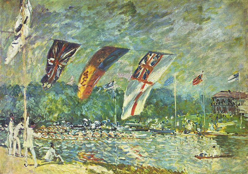 Alfred Sisley Regatta in Molesey